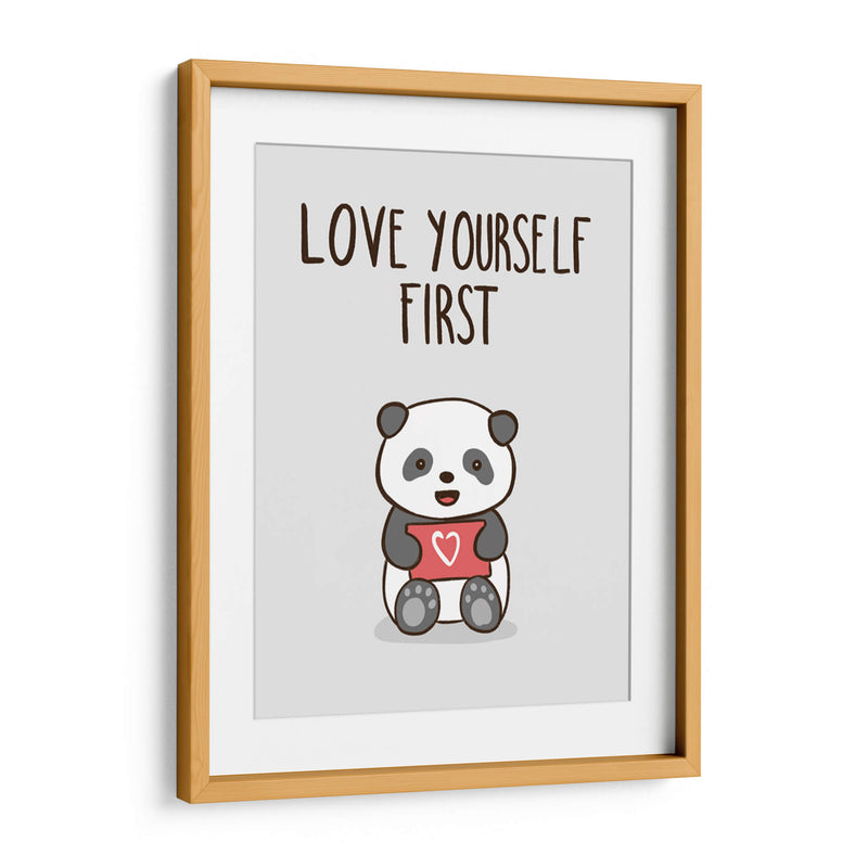 Love yourself first - Maita San | Cuadro decorativo de Canvas Lab