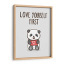 Love yourself first - Maita San | Cuadro decorativo de Canvas Lab