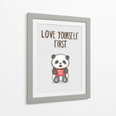 Love yourself first - Maita San | Cuadro decorativo de Canvas Lab