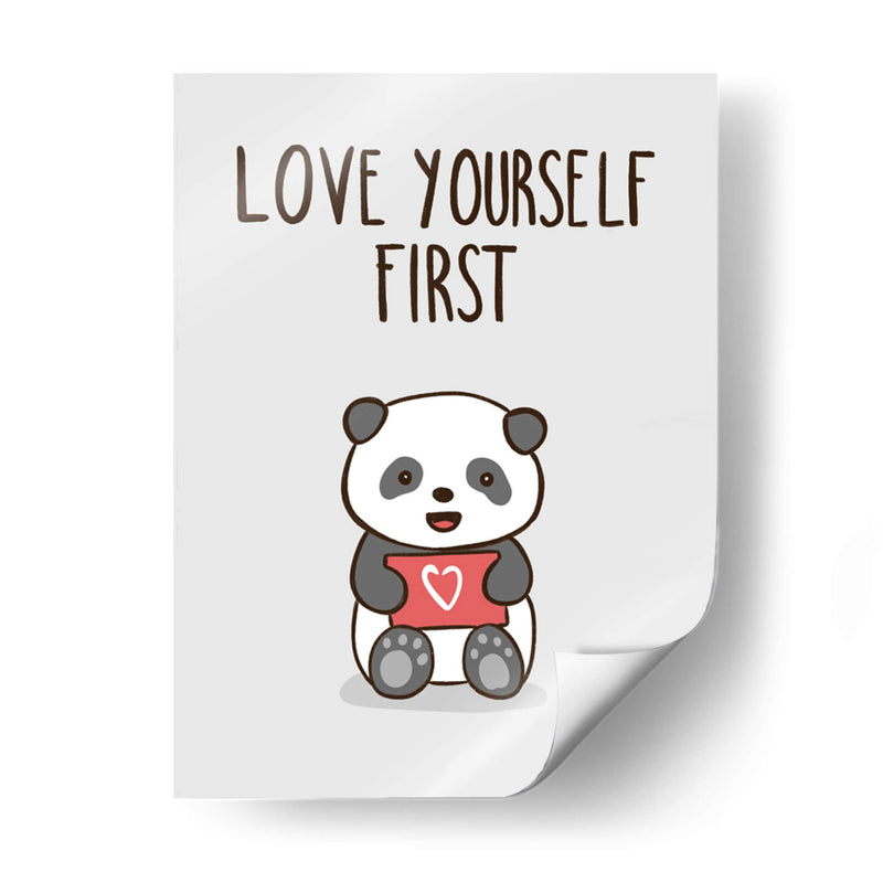 Love yourself first - Maita San | Cuadro decorativo de Canvas Lab
