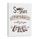 Small steps everyday will get you far - Maita San | Cuadro decorativo de Canvas Lab