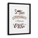 Small steps everyday will get you far - Maita San | Cuadro decorativo de Canvas Lab