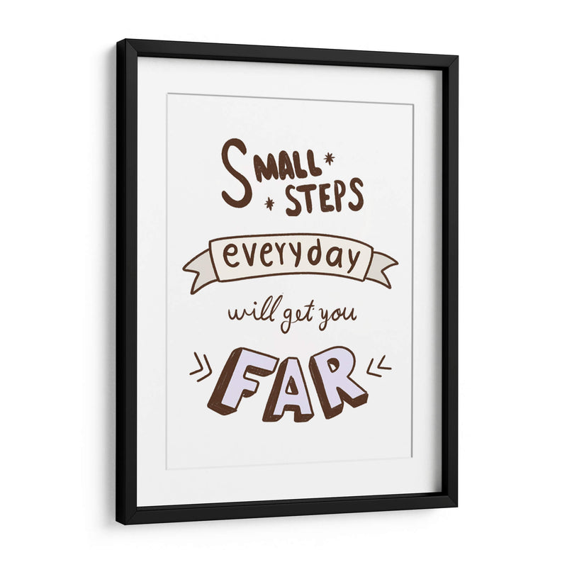Small steps everyday will get you far - Maita San | Cuadro decorativo de Canvas Lab