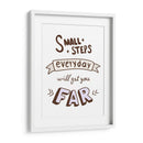 Small steps everyday will get you far - Maita San | Cuadro decorativo de Canvas Lab