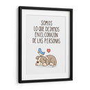 Somos lo que dejamos en el corazón de las personas - Maita San | Cuadro decorativo de Canvas Lab