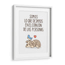 Somos lo que dejamos en el corazón de las personas - Maita San | Cuadro decorativo de Canvas Lab