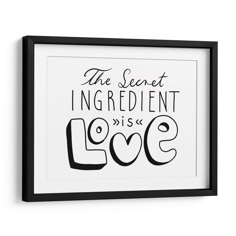 The secret ingredient is love - Maita San | Cuadro decorativo de Canvas Lab