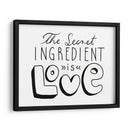 The secret ingredient is love - Maita San | Cuadro decorativo de Canvas Lab