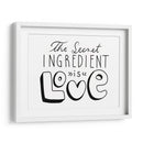 The secret ingredient is love - Maita San | Cuadro decorativo de Canvas Lab