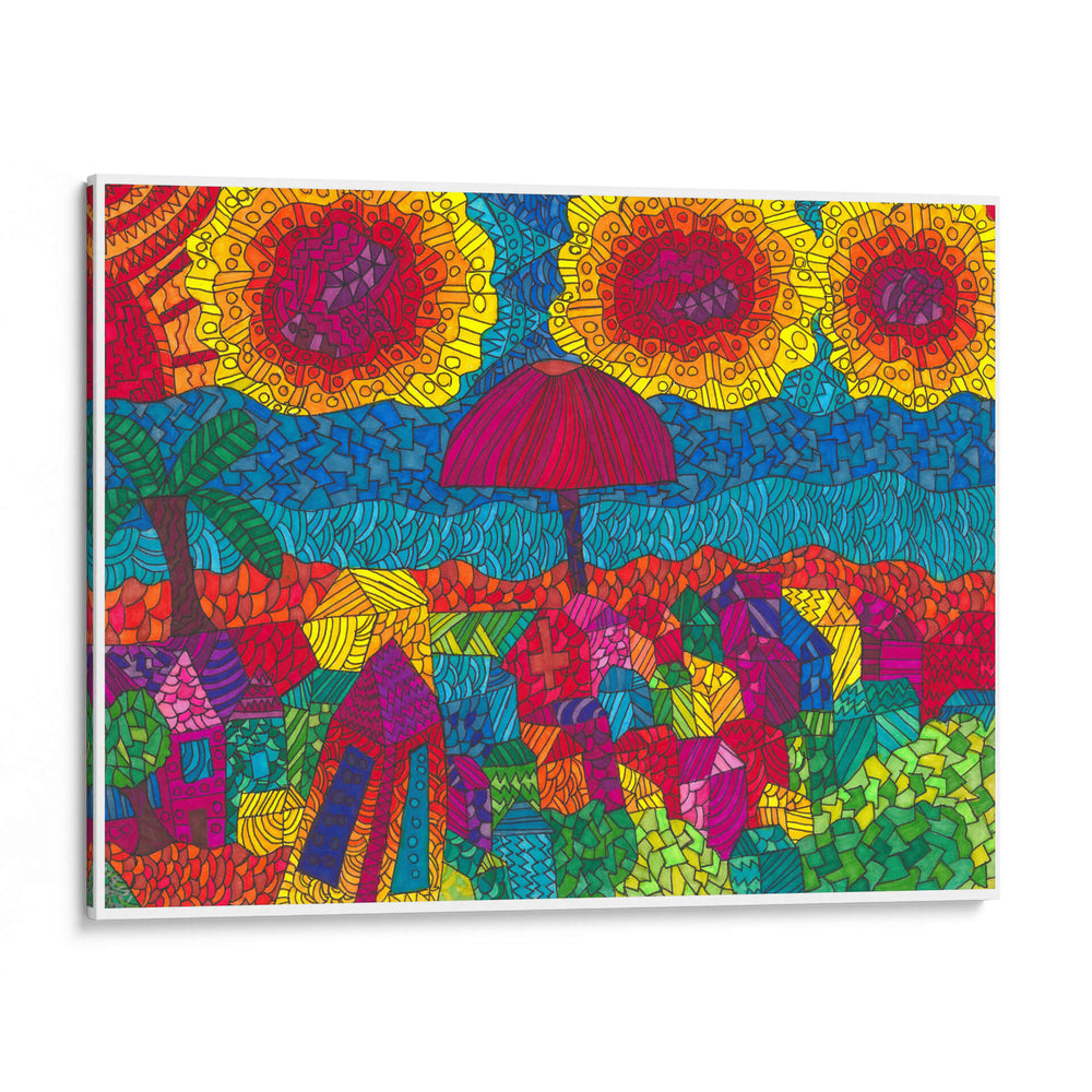 La playa - Ximenart4u | Cuadro decorativo de Canvas Lab
