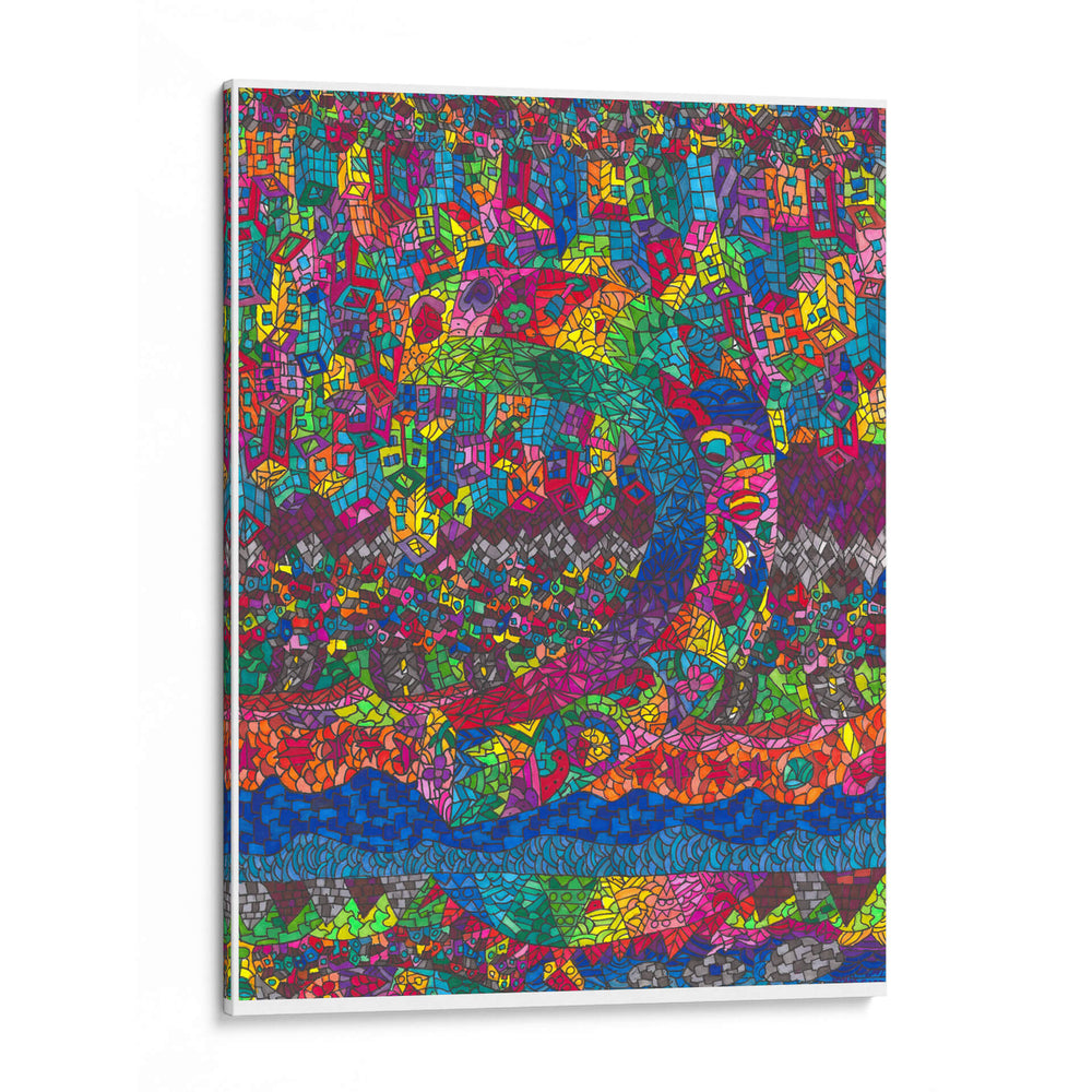La ciudad - Ximenart4u | Cuadro decorativo de Canvas Lab