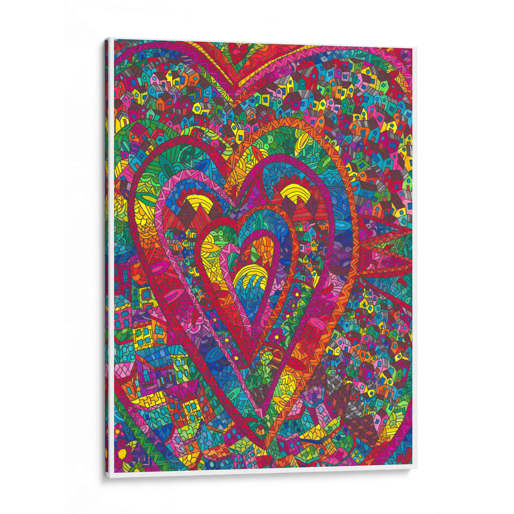 El corazon - Ximenart4u | Cuadro decorativo de Canvas Lab