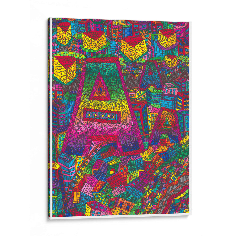 La letra A - Ximenart4u | Cuadro decorativo de Canvas Lab