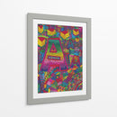 La letra A - Ximenart4u | Cuadro decorativo de Canvas Lab