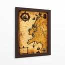 Mapa Antiguo - DEA Digital Esoteric Art | Cuadro decorativo de Canvas Lab
