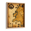 Mapa Antiguo - DEA Digital Esoteric Art | Cuadro decorativo de Canvas Lab