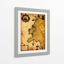 Mapa Antiguo - DEA Digital Esoteric Art | Cuadro decorativo de Canvas Lab