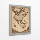 Mapa Fantasía - DEA Digital Esoteric Art | Cuadro decorativo de Canvas Lab