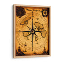 Brújula Pirata - DEA Digital Esoteric Art | Cuadro decorativo de Canvas Lab