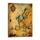 Mapa Antiguo Mar del Norte - DEA Digital Esoteric Art | Cuadro decorativo de Canvas Lab