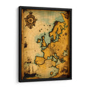 Mapa Antiguo Mar del Norte - DEA Digital Esoteric Art | Cuadro decorativo de Canvas Lab