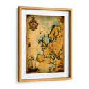 Mapa Antiguo Mar del Norte - DEA Digital Esoteric Art | Cuadro decorativo de Canvas Lab