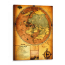 Mapa de Lemuria - DEA Digital Esoteric Art | Cuadro decorativo de Canvas Lab