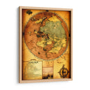 Mapa de Lemuria - DEA Digital Esoteric Art | Cuadro decorativo de Canvas Lab
