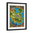 Mapa Astral Dimensional - DEA Digital Esoteric Art | Cuadro decorativo de Canvas Lab