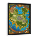 Mapa Astral Dimensional - DEA Digital Esoteric Art | Cuadro decorativo de Canvas Lab