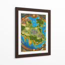 Mapa Astral Dimensional - DEA Digital Esoteric Art | Cuadro decorativo de Canvas Lab