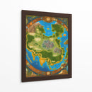 Mapa Astral Dimensional - DEA Digital Esoteric Art | Cuadro decorativo de Canvas Lab