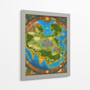 Mapa Astral Dimensional - DEA Digital Esoteric Art | Cuadro decorativo de Canvas Lab