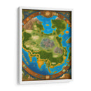 Mapa Astral Dimensional - DEA Digital Esoteric Art | Cuadro decorativo de Canvas Lab