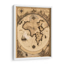 Mapa Místico - DEA Digital Esoteric Art | Cuadro decorativo de Canvas Lab