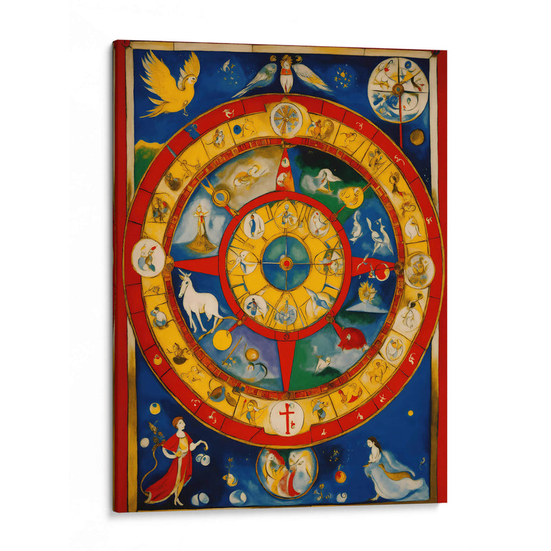 Mapa Zodiaco - DEA Digital Esoteric Art | Cuadro decorativo de Canvas Lab