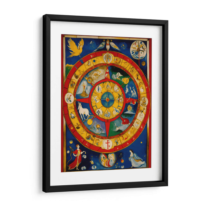 Mapa Zodiaco - DEA Digital Esoteric Art | Cuadro decorativo de Canvas Lab