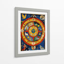 Mapa Zodiaco - DEA Digital Esoteric Art | Cuadro decorativo de Canvas Lab