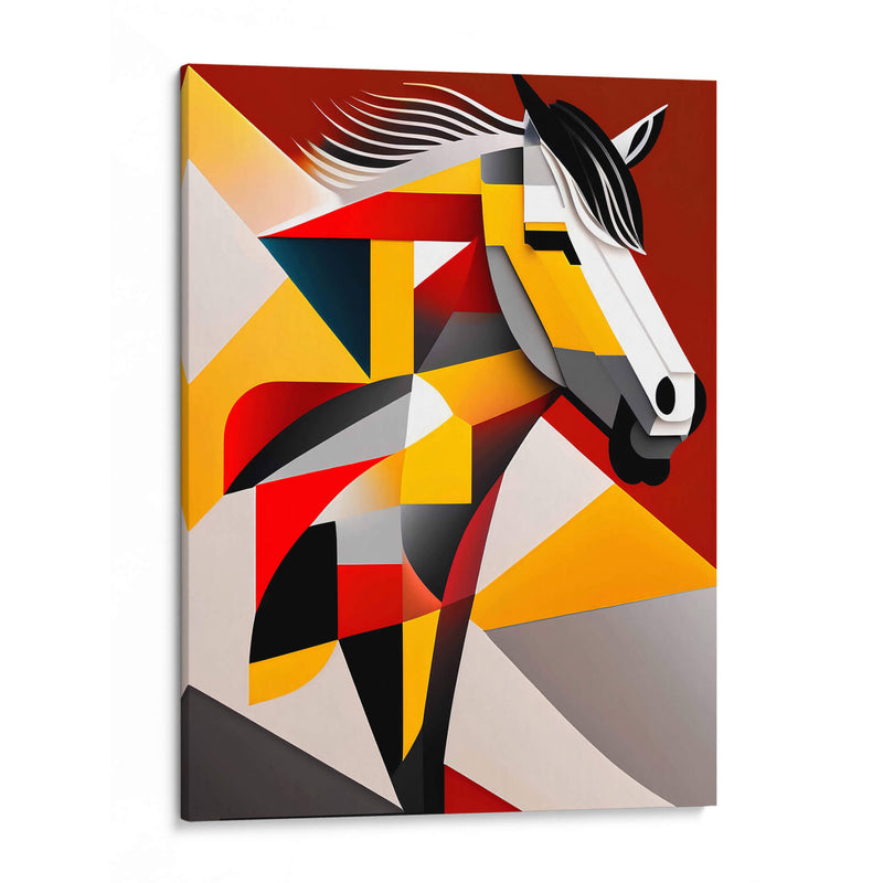 Caballo Cubista - DEA Digital Esoteric Art | Cuadro decorativo de Canvas Lab