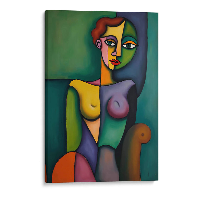 Retrato Fauvista - DEA Digital Esoteric Art | Cuadro decorativo de Canvas Lab