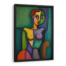 Retrato Fauvista - DEA Digital Esoteric Art | Cuadro decorativo de Canvas Lab