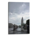 Tarde lluviosa en Morelia – Vista dramática de la Catedral y el Centro Histórico. - Nosion | Cuadro decorativo de Canvas Lab