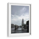 Tarde lluviosa en Morelia – Vista dramática de la Catedral y el Centro Histórico. - Nosion | Cuadro decorativo de Canvas Lab