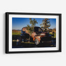 Camioneta Oxidada con Escultura de Madera - Donaldo Meda  | Cuadro decorativo de Canvas Lab