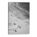 En la playa - Blanco y Negro - Wandering Pixels Co. | Cuadro decorativo de Canvas Lab