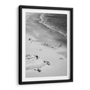 En la playa - Blanco y Negro - Wandering Pixels Co. | Cuadro decorativo de Canvas Lab