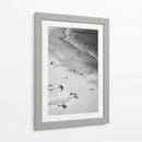 En la playa - Blanco y Negro - Wandering Pixels Co. | Cuadro decorativo de Canvas Lab
