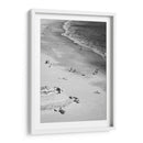 En la playa - Blanco y Negro - Wandering Pixels Co. | Cuadro decorativo de Canvas Lab