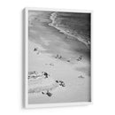 En la playa - Blanco y Negro - Wandering Pixels Co. | Cuadro decorativo de Canvas Lab