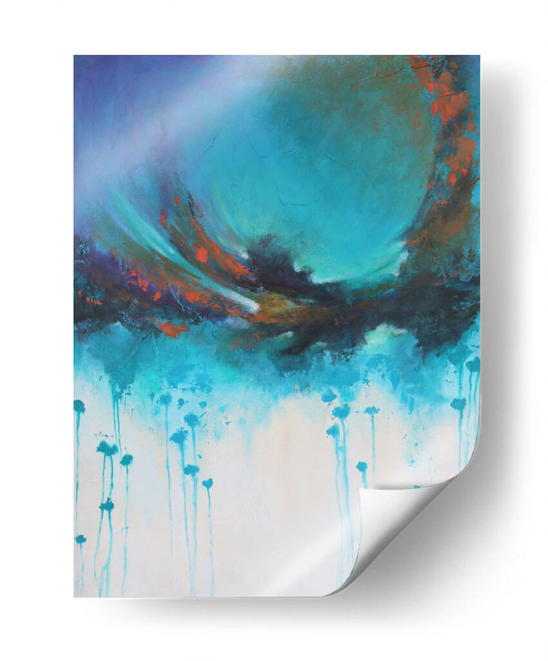 Desliz Azul | Cuadro decorativo de Canvas Lab